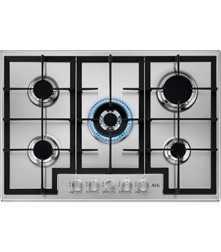 Smeg SRV864AOGH - Piano Cottura A Gas, 4 Fuochi, 60 Cm, Antracite - Foto 5