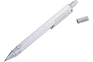 TROIKA CONSTRUCTION DROP ACTION – PIP31/SI – Matita di stampa multitasking – disegno tecnico, architetto – righello centimetro/pollici – scala 1:20/1:50 m – gomma – originale