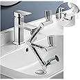 Locisne 360° Rotating Faucet Mechanical Arm, Two Speed Adjustment, Bubble Splash Prevention, Strong Pressure Boosting, Universal Faucet, Including Disassembly and Assembly Tools