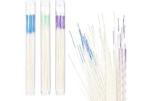 YUXIANLB 180Pcs Disposable Earrings Hole Cleaner, Ear Hole Floss Piercing Hole Cleaner, Line Ear Piercing Care Cleaning Tool Odor Removal Ear Care Kit for Women Men (Purple/Green/Blue)