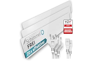 ‎ELIAS ELIAS Schimmel Dry - Schimmelentferner Wand & Bad -ohne Chemie für immer Schimmelfrei - Die Alternative zum Schimmelspray und zur Schimmelfarbe innen Weiß