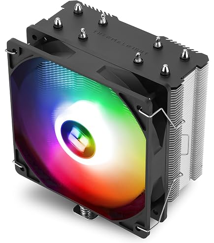 Jonsbo CR-201 CPU-Kühler, RGB - 120 mm, Schwarz