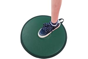 Ehucon Pivot Disc und Patiententransferbrett, Wendegeräte für ältere und behinderte Menschen, einfache Wendehilfen vom Bett zum Rollstuhl, Stuhl oder Auto, 15,7 Zoll Durchmesser