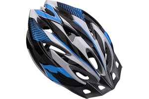 Shinmax Casco Bici Uomo Donna Casco da Bicicletta Casco Bici con Visiera Parasole Staccabile Casco MTB Protezione di Sicurezza Casco Ciclismo Leggero Taglia Regolabile Casco Bici Adulti