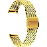 18mm-20mm-22mm-24mm Saat Uyumlu Kalın Hasır Metal Saat Kordonuı Kayışı KLNHSR