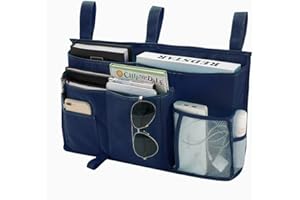 Bseash Cody organizer na łóżko piętrowe, torba do przechowywania, 8 kieszeni, do pokoju uczelni, łóżka, łóżka szpitalnego, łóżeczka dziecięcego, szyn, tkanina Oxford 600D