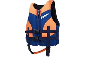 IVYH Swim Vest for Kids, Children Swimming Jackets with Crotch Strap Summer Water Sport Assistance Float Jacket Swimwear for Boys Girls Toddler