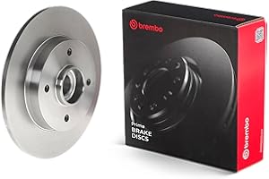 Brembo 08.9512.27 Hintere Bremsscheibe mit integriertem Lager und ABS