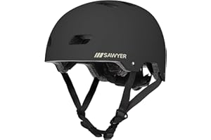 Sawyer Bikes - Casco Deportivo Ajustable (Niños y Adultos)