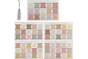 Bisienya Bible Tabs for Women Study Bible, 66 Laminated Bible Tabs 9 Blank Tabs and A Bookmark Bible Book Tabs for Old and New Testament Studying Bible Index Tabs Christian Gift