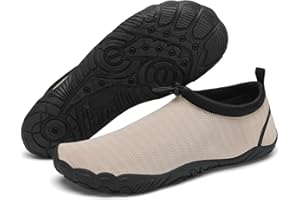 Mishansha Buty do wody dla mężczyzn i kobiet, szybkoschnące, z 13 otworami drenażowymi, rozmiar 36-46