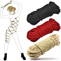 Bondageset Seil Baumwollseil-Bondageseil BDSM Fesseln ...