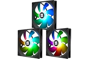 Thermalright TL-C14C-S X3 wentylator CPU o dużej prędkości 1500 obr./min, cichy wentylator PWM 140 mm, obudowa komputera (3 sztuki)