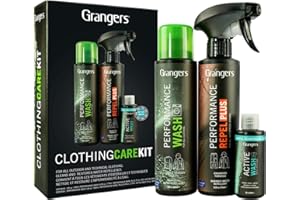 Granger's Clothing Care Kit Grangers Ropa Repel, Unisex Adulto, Transparente, 211.67 ml (Pack of 3)
