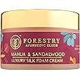 FORESTRY Mahua and Sandalwood Luxury Silk Foam Cream | 50gms | Face Cream for skin rejuvenation, smoothening, reducing spots | Night cream for oily face