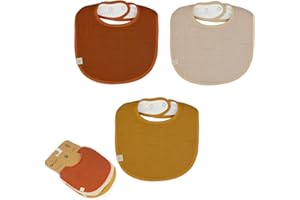 bistyle Baby Bandana Dribble Bibs Drool Bibs, 6pc Infant Teething Soft and Absorbent with Adjustable Snaps, Bib Set for Unisex Newborn Toddlers Aged 0-36 Months