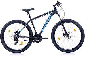 ‎BERLIN BIKE BERLIN BIKE Mountainbike MTB1 – mit komplettem Shimano Set - 21 Gang Shimano FD-TZ500/RD-TY300D, Dacron Hydraulische Scheibenbremsen