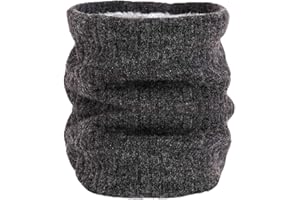 ehsbuy Tour de Cou Cache Cou Polaire Echarpe Hiver Homme Snood Cache-Cou Ski Homme Polaire Neck Warmer Unisexe