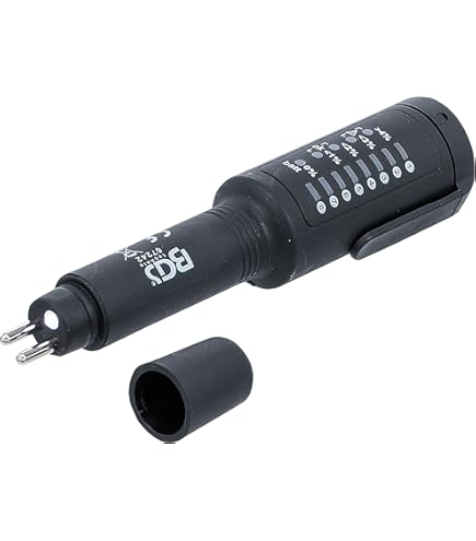 Tester Liquido Freni TESMEN TBF-300 Con Sonda Flessibile - Per DOT3, DOT4, DOT5.1, Torcia Integrata - Foto 4