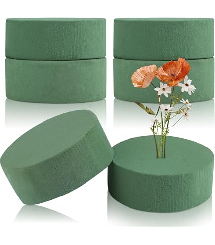 Composizione Floreale A Mezzo Anello In Schiuma 25cm Decorazione Da Parete In 1 Pezzo