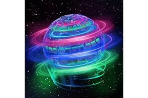 Taoxee Palla volante a LED, Magic Flying Orb con controllo a mano, galleggiante hoverball fluttuante, mini drone per bambini indoor/outdoor, giocattolo fantastico regalo per ragazzi e ragazze
