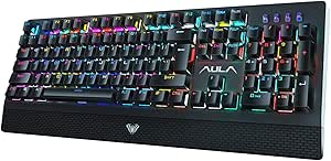 AULA Bundles Blue LED Gaming Keyboard+ Mouse Illuminated Backlit Multimedia Gaming Combos