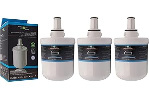 Filterlogic FFL-180SK | 3x Filtro de agua frigo compatible con Samsung HAFIN2/EXP DA29-00003G HAFIN2 HAFIN1/EXP DA29-00003F HAFIN cartucho frigorífico