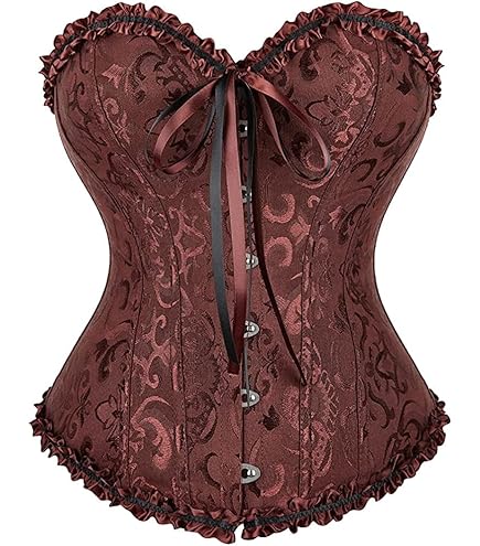 Everbellus Dames Taille Trainer Cincher Korset met 24 Spiral Steel Bone Zwart Groot