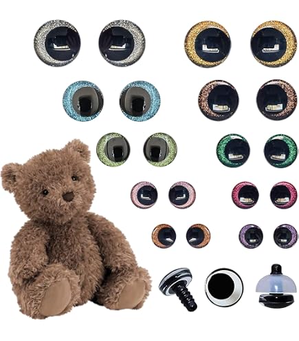 PATIKIL 40mm Giunti Per Bambole, Set 10 Articolazioni Rimovibili Con