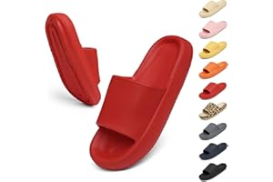 Geweo Ciabatte Donna Nuvola Piscina Uomo Pantofole Sandali Doccia Bagno Unisex Casa Antiscivolo EVA Morbidi Spesso Inferiore Estive Infradito Viaggio Mare spiaggia Gomma