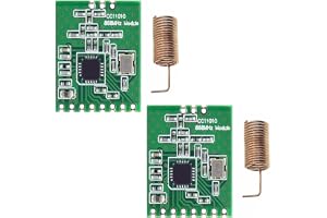 2-pack CC1101 868MHz Micro Power UHF trådlös sändtagare radioöverföring antenn transceivermodul