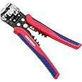 WORKPRO Automatic Wire Strippers, 3 in 1 Wire Cutters, Electrical Terminal Crimper, Automatic Stripping Pliers AWG 24-10 (0.2-6.0 mm²) for Wire Stripping, Cutting, Crimping