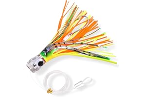 OROOTL Esche da Traina Esche da Pesca in Acqua Salata Esche da Traina Big Game per Mahi Marlin Tonno Delfino Wahoo Squalo