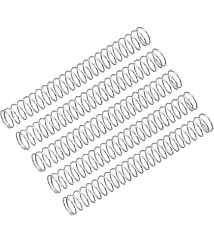 QUARKZMAN 2 Stück Druckfedern, Edelstahl Spiralfedern, 1mm Draht Dia. x 9mm Außen Dia. x 35mm Länge Verlängerungsfeder Kugelschreiber Druckfedern für Werkstatt Hausreparaturen, Silber QUARKZMAN 2 Stück Druckfedern, Edelstahl Spiralfedern, 1mm Draht Dia. x 9mm Außen Dia. x 35mm Länge Verlängerungsfeder Kugelschreiber Druckfedern für Werkstatt Hausreparaturen, Silber