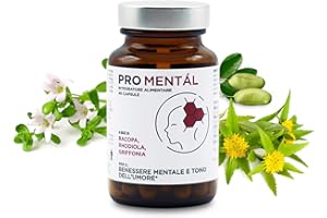 F B PHARMA FB PHARMA - integratore stanchezza fisica mentale, memoria, energia, concentrazione, 40 capsule di bacopa monnieri, rodiola, griffonia - integratore prodotto in Italia con ingredienti naturali