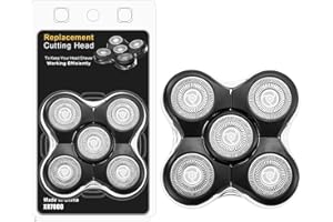 BESTBOMG Têtes de rechange compatibles avec les rasoirs Remington XR1500, XR1501, RX5 Ultimate Series