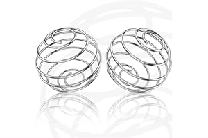 SOPSTUO 2Pcs Protein Shaker Ball, Stainless Steel Bottle Mixer Ball for Protein Shakes Formula, Food Grade Blender Balls for Mixer Bottles