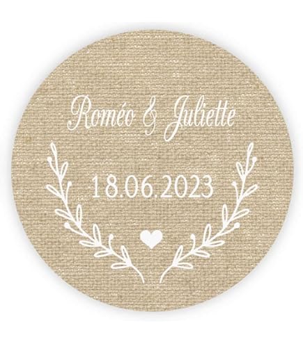 100 étiquettes Adhésives Merci Pour Votre Présence