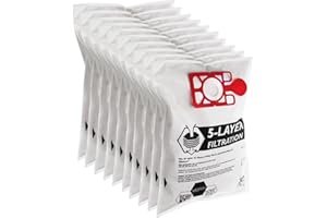 ORNACH® Henry Hoover Bags | HepaFlo Vacuum Cleaner Dust Bags | Compatible with Numatic Henry, Hetty, James, Harry, Basil | 10 Pack