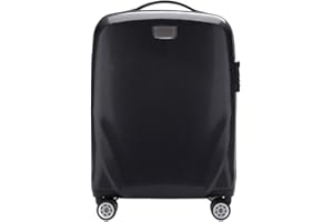 WITTCHEN PC Ultra Light Mała walizka Bagaż podręczny Walizka kabinowa Walizka podróżna z polikarbonu 4 kółka skrętne Zamek TSA Teleskopowy uchwyt Rozmiar S Czarny