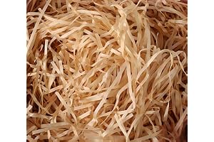 HXJDAM Raffia 150 g strimlat sidenpapper, fyllningsmaterial för gåva och gör-det-själv. Perfekt presentförpackning för presen
