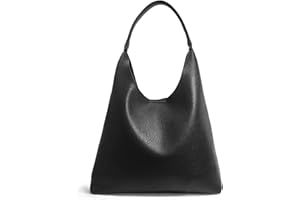 HOXIS Hobo Bags for Women Soft Vegan Leather Shoulder Handbag Slouchy Tote Purses