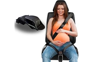 Pukalia® Cinturon Embarazada Coche Homologado - Diseño Antiescape Mayor Seguridad - Proteccion Impresindible para Mujeres Embarazada - Protege a tu bebé, Evitando el Riesgo de Aborto en el coche.