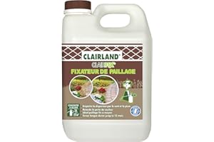 CLAIRLAND Fixateur de Paillage, Tenue jusqu'à 12 mois, Concentré à diluer 2 L