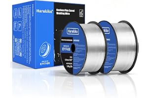 HARUKIKU Svetstråd 0,8 mm, E71T-GS, stabil ljusbåge, nettovikt 0,9 kg