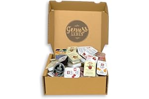 Genussleben Pudełko z konfiturą Maitre, Mühlhäuser, Schwartau, darbo, kraj owocowy i warzywny, konfitura w różnych rodzajach