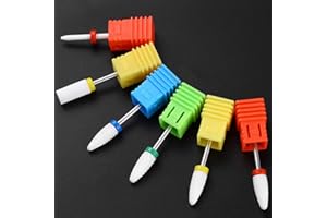 ASNOMY Ceramiczne truskawki 2.35MM Profesjonalna polerka do paznokci akrylowych + manicure, wiertarka i pilnik do paznokci