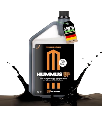 Bio-Dünger GROW UP 500 Ml – Organischer Wachstumsdünger Für Pflanzen, NPK 5-1-5, Für Bessere Ernten