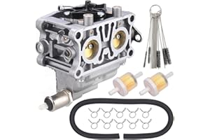 WEIYINGSI 16100-Z0A-815 Carburateur avec deux filtres ¨¤ huile tuyau d'huile outil de nettoyage pour 16100Z0A815 GCV530 GCV530U GXV530 GXV530R GXV530U Mod¨¨le Moteurs Tondeuse ¨¤ gazon Tracteur Moteur Carb