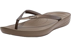 FitFlop Iqushion Flip Flop-Solid, Chanclas Mujer